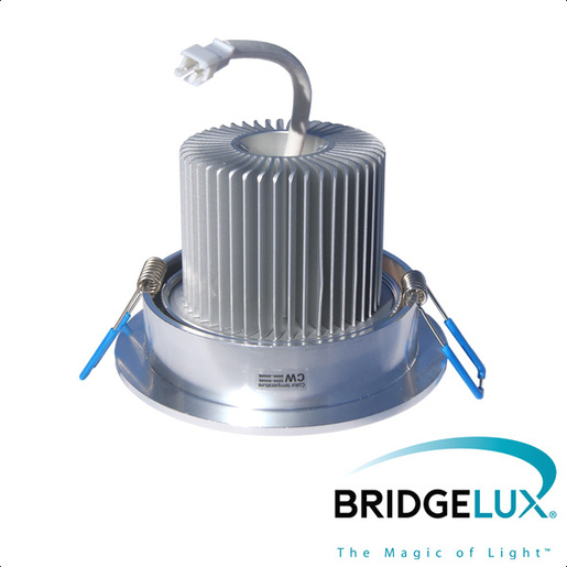 X-LIGHT ugradbena LED lampa 7x1W, topla bijela 3000K, dimabilna (Bridgelux led)