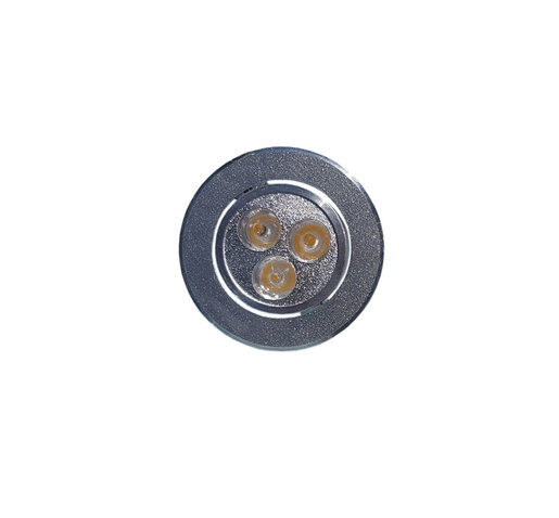 X-LIGHT ugradbena LED lampa, 3x1W, topla bijela 3000K