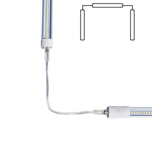 X-LIGHT LED Rigid Bar 84 ledica, 7W topla bijela 3000K, 42 cm