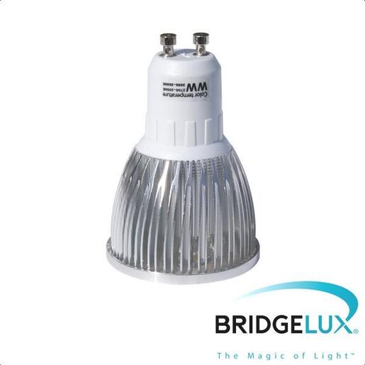 X-LIGHT LED žarulja GU10 dimabilna 5x 1W 60° topla bijela (Bridgelux led)