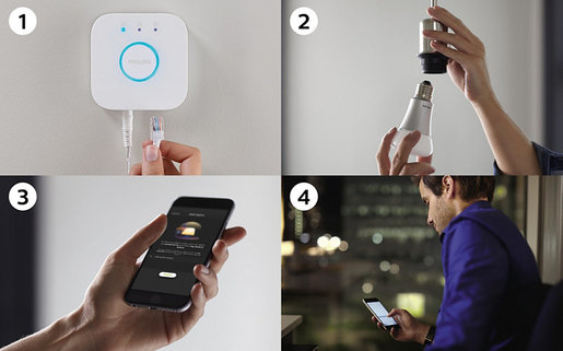 Philips HUE starter kit 3, E27, bijela BT