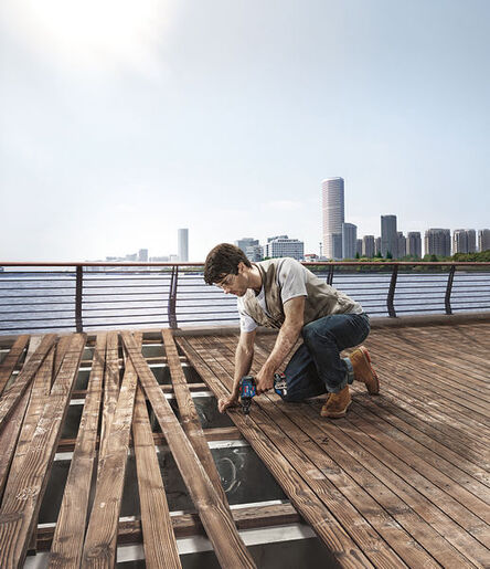 BOSCH Professional akumulatorska bušilica-odvijač GSB 18V-50 (2 x 5,0 Ah, L-Boxx)