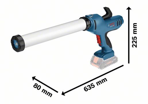 BOSCH Professional akumulatorski pištolj za brtvljenje GCG 18V-600 - SAMO ALAT