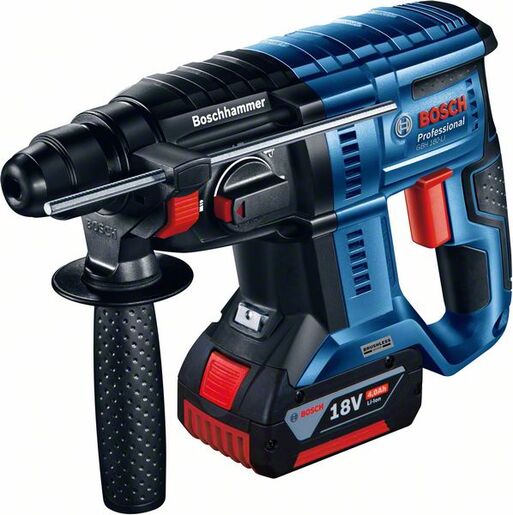 BOSCH Professional akumulatorski bušaći čekić sa SDS plus sustavom GBH 180-LI (2x 4 Ah)