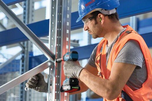 BOSCH Professional akumulatorski udarni stezač-izvijač GDX 18 V - 200 C (2 x 5 Ah, L-BOXX)