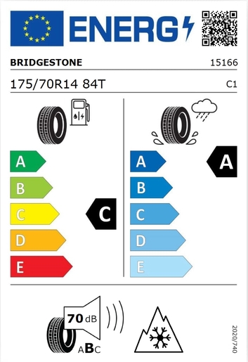 Bridgestone 175/70R14 BLIZZAK LM005 84T  ,Pot: C, Pri: A, Buka: 70 dB