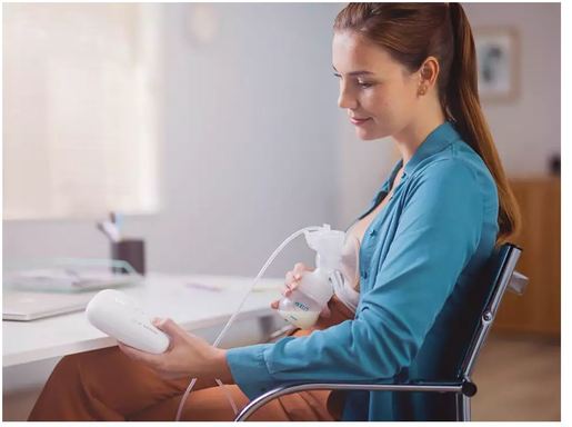 PHILIPS AVENT Prsna izdajalica električna premium SCF396