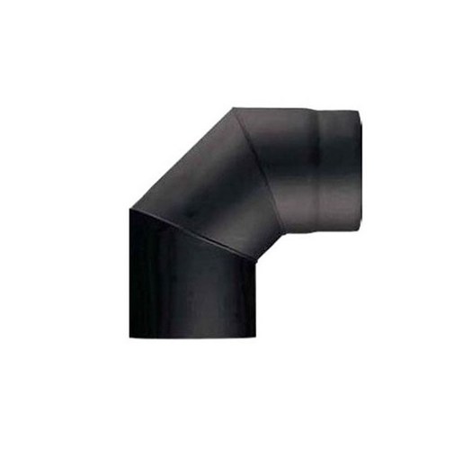 Koljeno trodjelno fi 120 crno