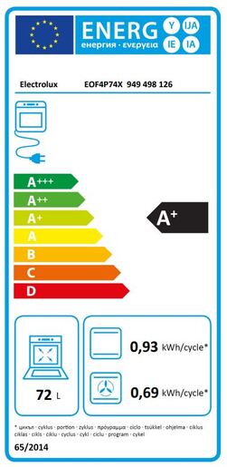 ELECTROLUX EOF-4P74X ФУРНА