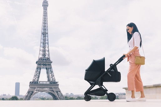 Ergobaby Metro Newborn Kit košara za kolica za novorođenče, crna