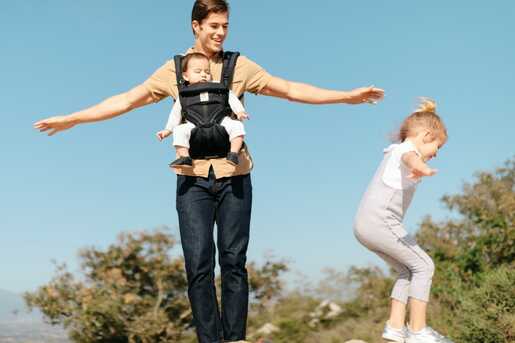 Ergobaby Omni 360 nosiljka, Cool Air, crna