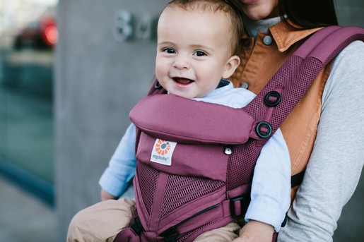 Ergobaby Omni 360 nosiljka, Cool Air, Plum