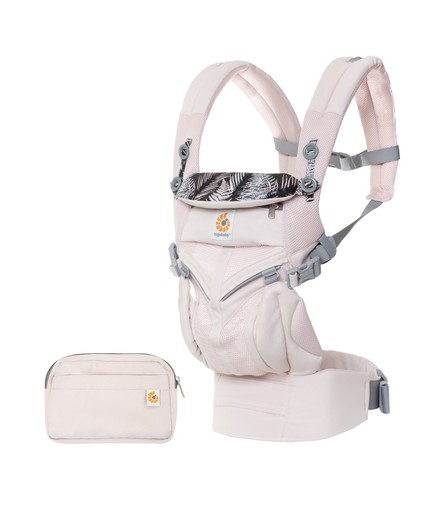 Ergobaby Omni 360 nosiljka, Cool Air, Maui + GRATIS jastučići za grickanje i podbradak
