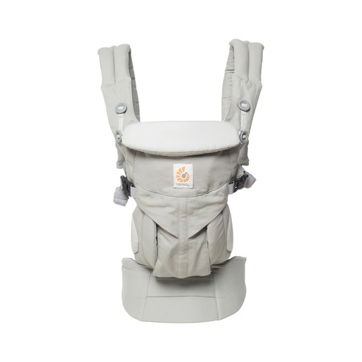Ergobaby Omni 360 nosiljka, Biserno siva + GRATIS jastučići za grickanje i podbradak