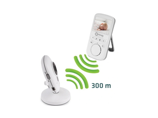 Lionelo dječji video monitor BabyLine 5.1, 2xkamera, 8 uspavanki, domet do 300m