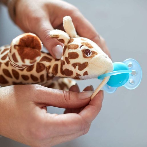 PHILIPS AVENT ultra soft snuggle žirafa plišana igračka s dudom varalicom SCF348/11