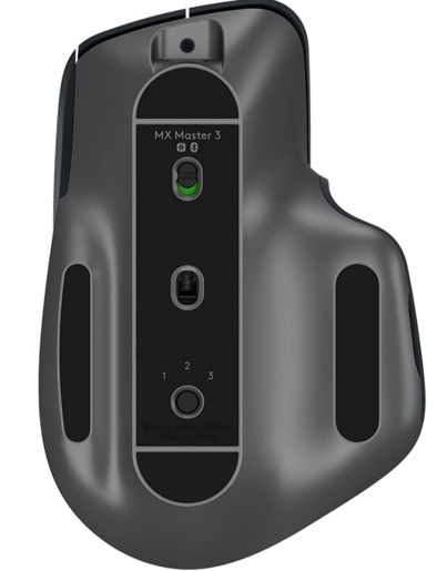 Logitech MX Master 3, Graphite, 910-005694, Laserski, Wireless, 4 000 DPI