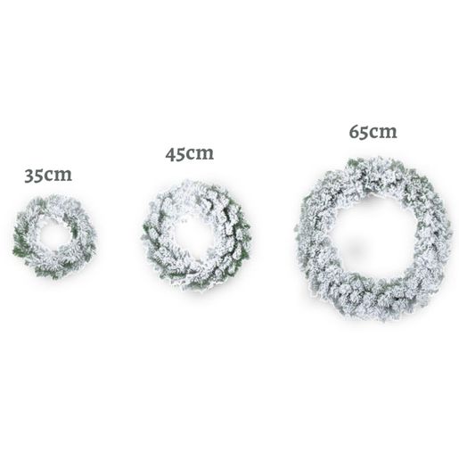 Vjenčić – snježni – 35cm