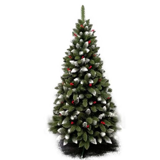 Umjetno božićno drvce – IZA s crvenim perlama – 180cm