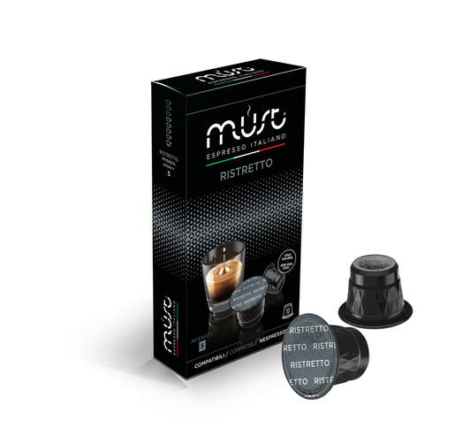 Must Ristretto 10/1 – Nespresso®* kompatibilne kapsule