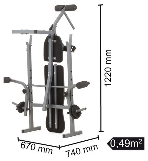 EVERFIT klupa za vježbanje WBK-500