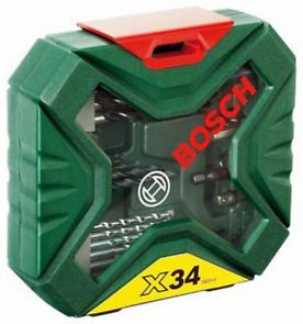 BOSCH 34-dijelni X-Line Classic set svrdla i bitova izvijača