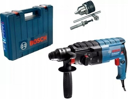 BOSCH Professional bušaći čekić GBH 240 + zupčasta glava, u kovčegu