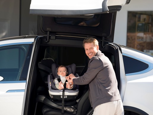 BeSafe autosjedalica iZi Twist B i-Size (0-18kg), Metallic siva