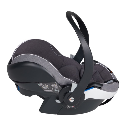 BeSafe autosjedalica iZi Go Modular X1 i-Size(40-75 cm), Metallic siva 0-1 god