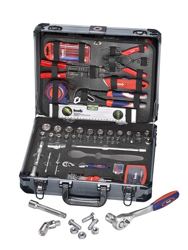 KWB set alata u aluminijskom kovčegu 129-dijelni