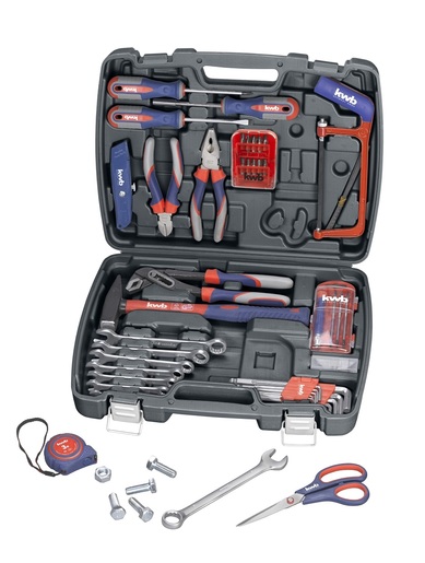 KWB set alata u plastičnom kovčegu 65-dijelni