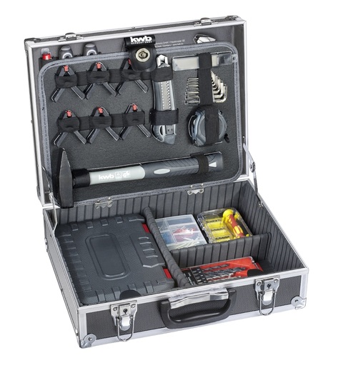 KWB set alata u aluminijskom kovčegu 199-dijelni