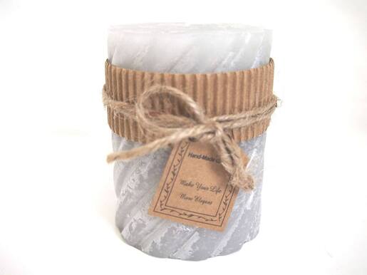 Svijeća frost vijak FS 7.5x10cm - siva