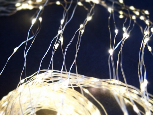 LED lampice zastor/400L/2x2m