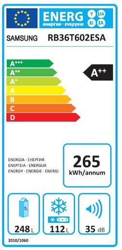 SAMSUNG hladnjak BMF RB36T602ESA/EK