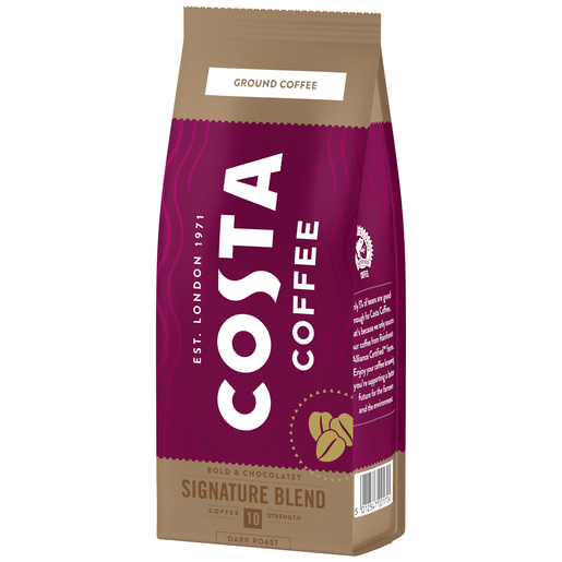 Costa Signature Blend tamno pržena mljevena kava 200 g