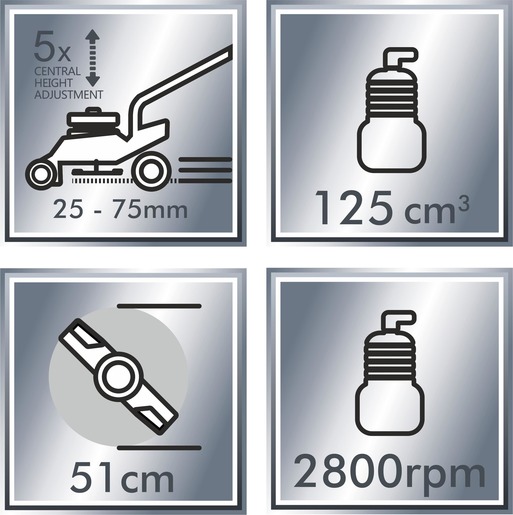 ADK motorna kosilica WR65494 - Briggs & Stratton 450E motor, 125 cm³ / 51 cm - oštećena ambalaža
