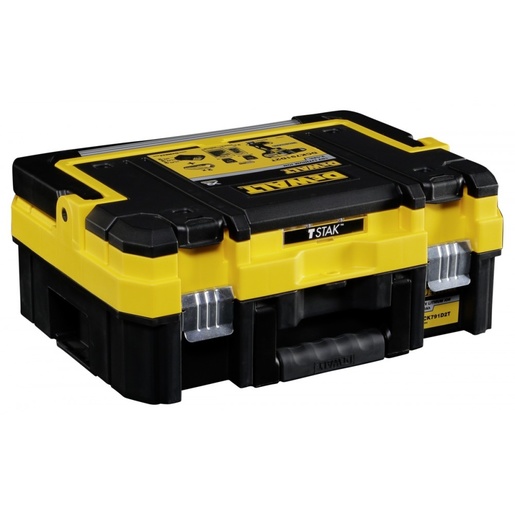 DEWALT akumulatorska bušilica-odvijač 18V, 2 x 2.0Ah + kofer i pribor DCK791D2T