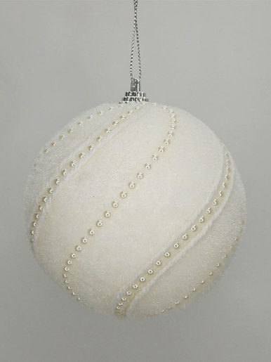 Stiropor kuglica - Bijela 10 cm - 2 kom 87483