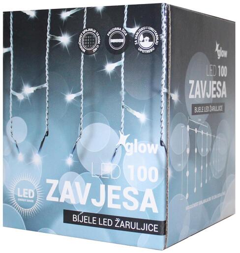 100 LED Zavjesa