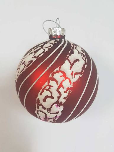 Staklena kuglica 8 cm - 2 kom  87695