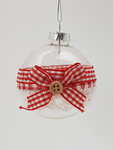 Staklena kuglica 6 cm - 2 kom  84051