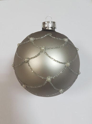 Staklena kuglica 8 cm - 2 kom  87667