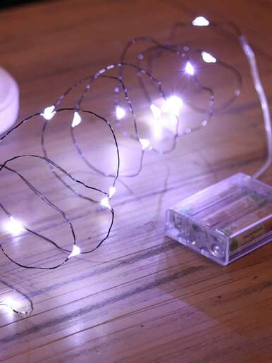 40 LED Mikro žarulje - TOPLO BIJELE na baterije - 3 x AA