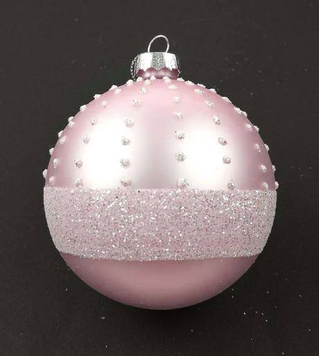 Staklena kuglica 8 cm - 2 kom  90194