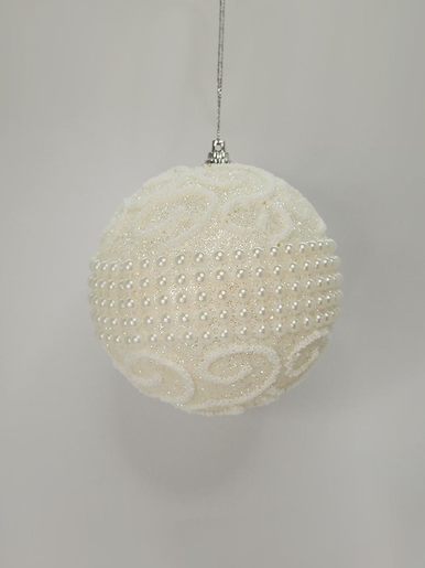 Stiropor kuglica - Bijela 10 cm - 2 kom 87508