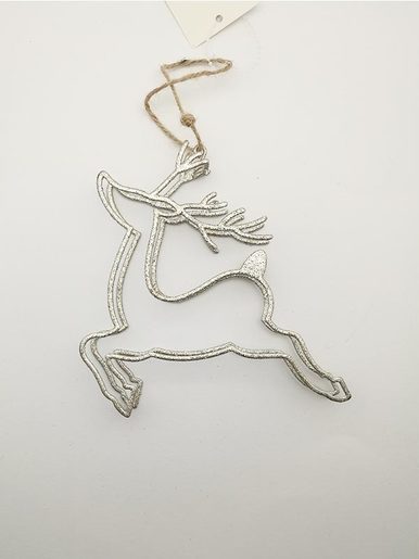 Metalna viseća dekoracija - Jelen