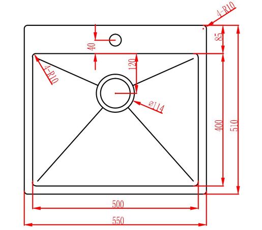 Sudoper SHR Dalmat 30