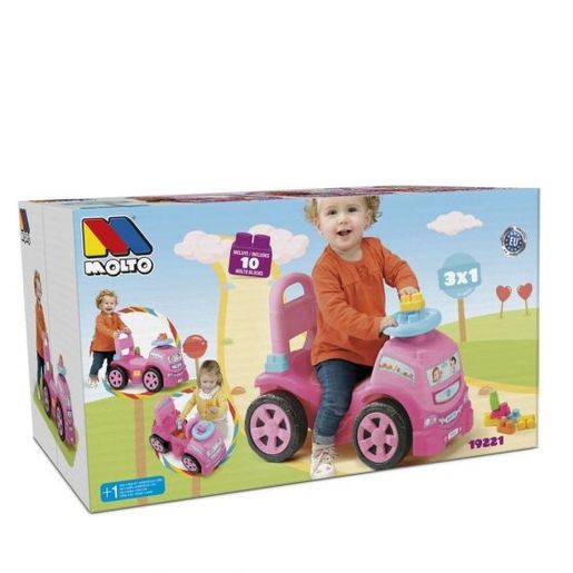 Molto guralica 3u 1 pink + kocke