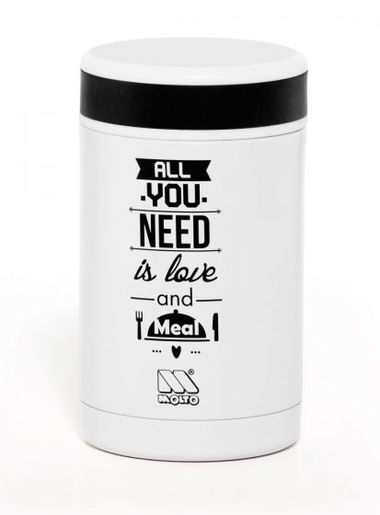 Molto termo posuda za hranu - 500 ml white